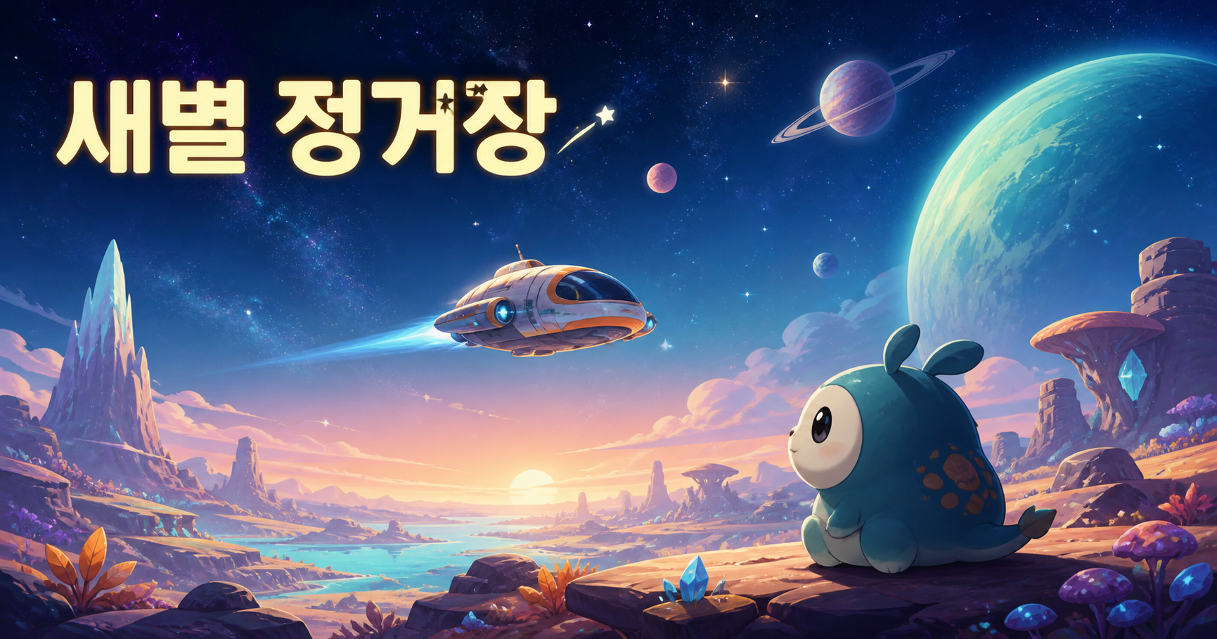 새별 정거장 Space Discover 우주 탐사 게임